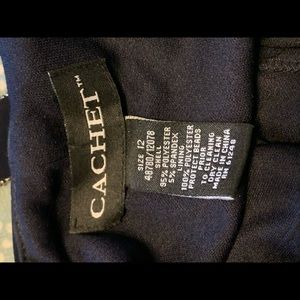 Navy Floor length gown